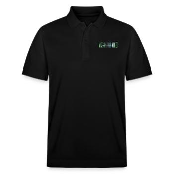 geprüfter Mechatroniker - edles Design - Stanley/Stella Unisex Bio-Poloshirt PREPSTER - Schwarz - Vorne - Roxy (174cm) & Andy (188cm)
