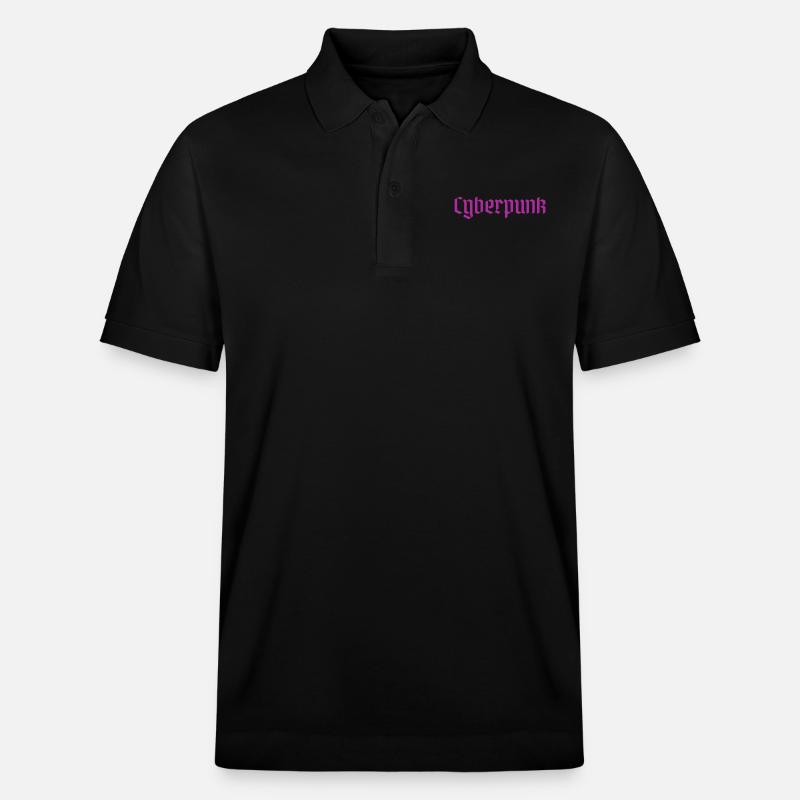 Cyberpunk - Stanley/Stella Unisex Bio-Poloshirt PREPSTER - Schwarz