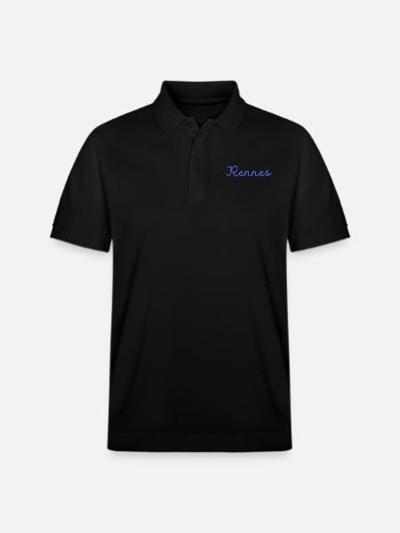 Rennes - Polo PREPSTER bio Stanley/Stella Unisexe - noir