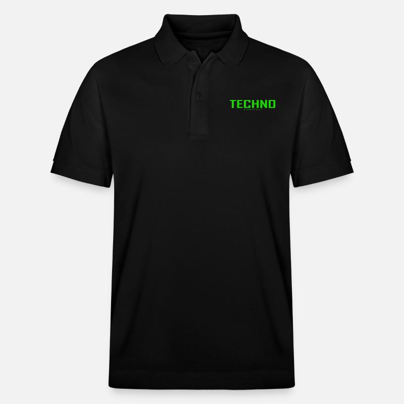 TECHNO - Stanley/Stella Unisex Bio-Poloshirt PREPSTER - Schwarz