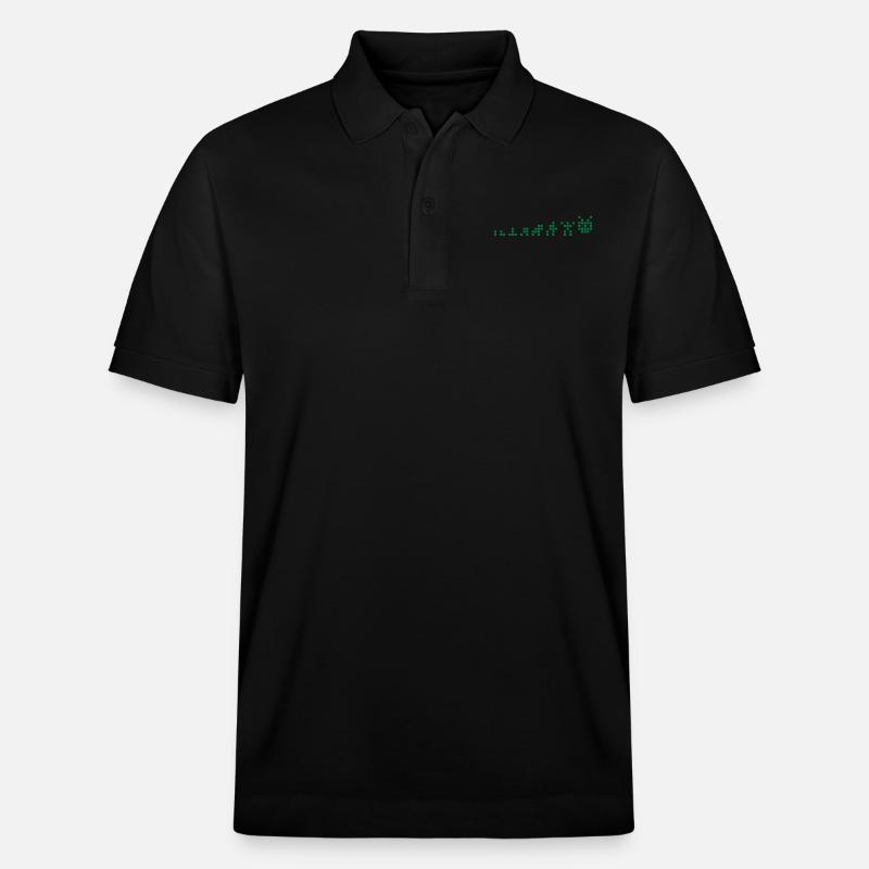 Pixel Evolution - Stanley/Stella Unisex Bio-Poloshirt PREPSTER - Schwarz