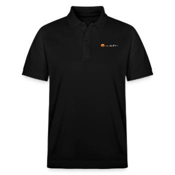 solar system - Stanley/Stella Unisex Organic Polo Shirt PREPSTER - black - Front - Roxy (174cm) & Andy (188cm)