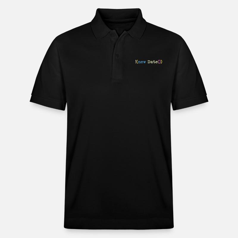 Not today Computer Scientist Programmer - Stanley/Stella Unisex Organic Polo Shirt PREPSTER - black