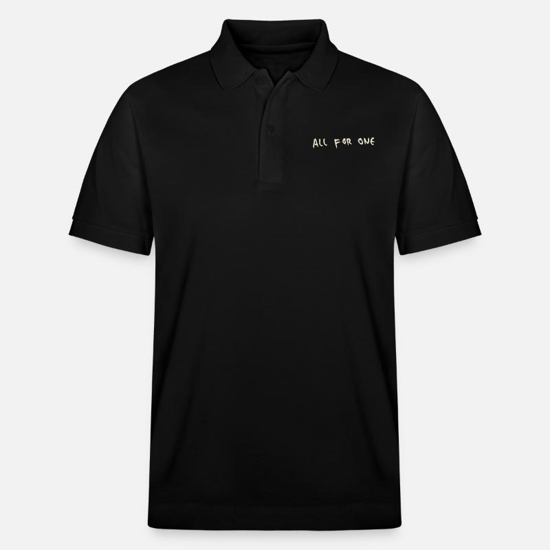 All for one - Stanley/Stella Unisex Bio-Poloshirt PREPSTER - Schwarz