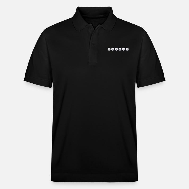 Play - Stanley/Stella Unisex Bio-Poloshirt PREPSTER - Schwarz