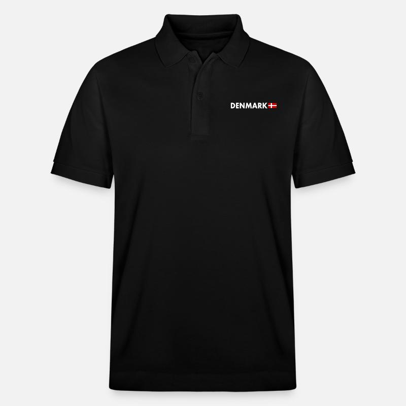 Danemark - Polo PREPSTER bio Stanley/Stella Unisexe - noir