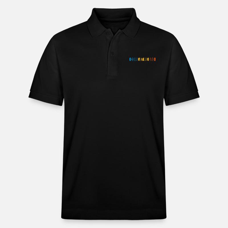 Viens à moi bro - Polo PREPSTER bio Stanley/Stella Unisexe - noir