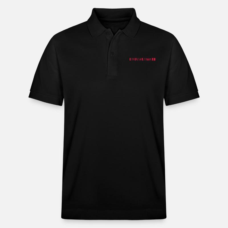 Citation Old Lives Matter - Polo PREPSTER bio Stanley/Stella Unisexe - noir