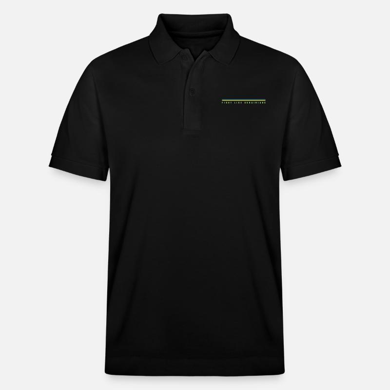 Combattez comme les Ukrainiens - Polo PREPSTER bio Stanley/Stella Unisexe - noir