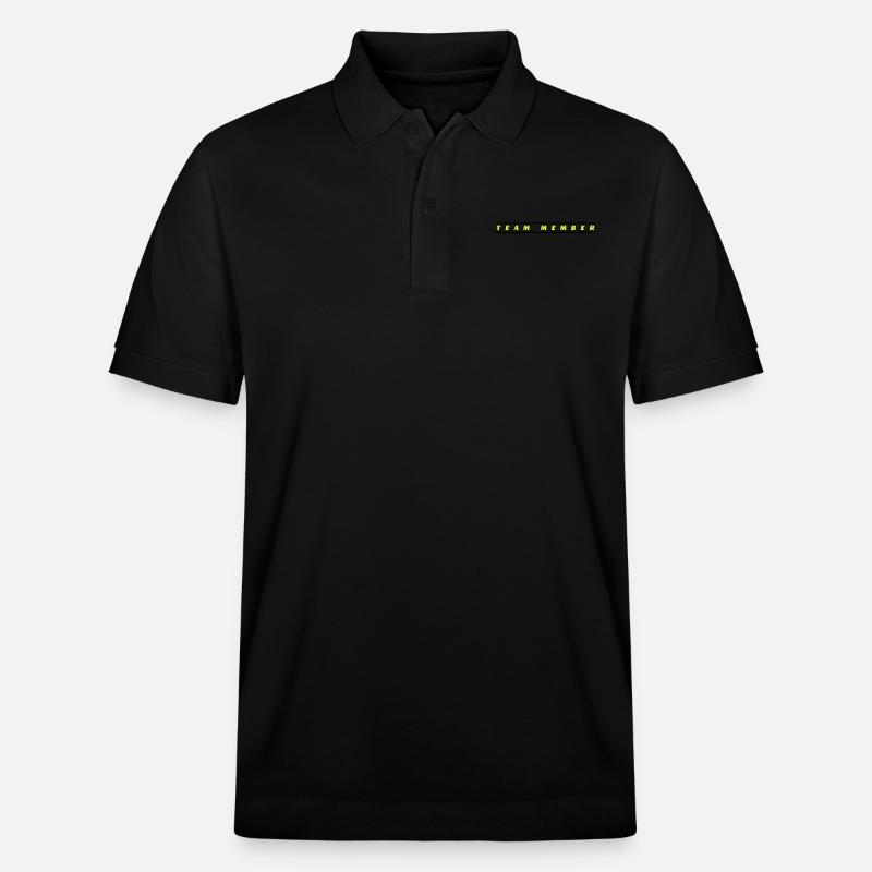Équipier - Polo PREPSTER bio Stanley/Stella Unisexe - noir