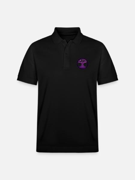 Go with the Flow tree - Stanley/Stella Unisex Bio-Poloshirt PREPSTER - Schwarz
