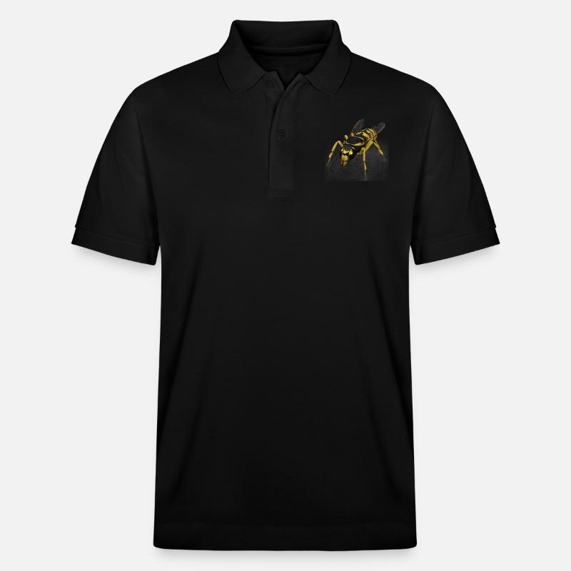 wespe - Stanley/Stella Unisex Bio-Poloshirt PREPSTER - Schwarz