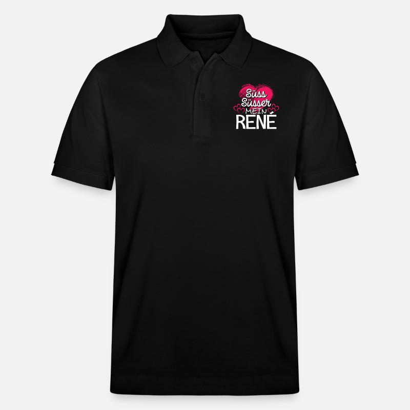RENÉ - süss - Stanley/Stella Unisex Bio-Poloshirt PREPSTER - Schwarz