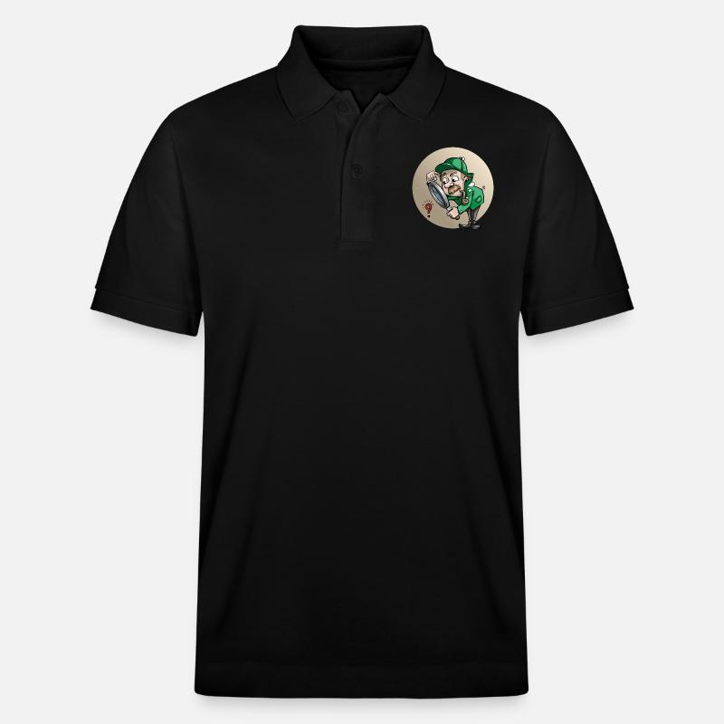 Detectiv - Stanley/Stella Unisex Bio-Poloshirt PREPSTER - Schwarz