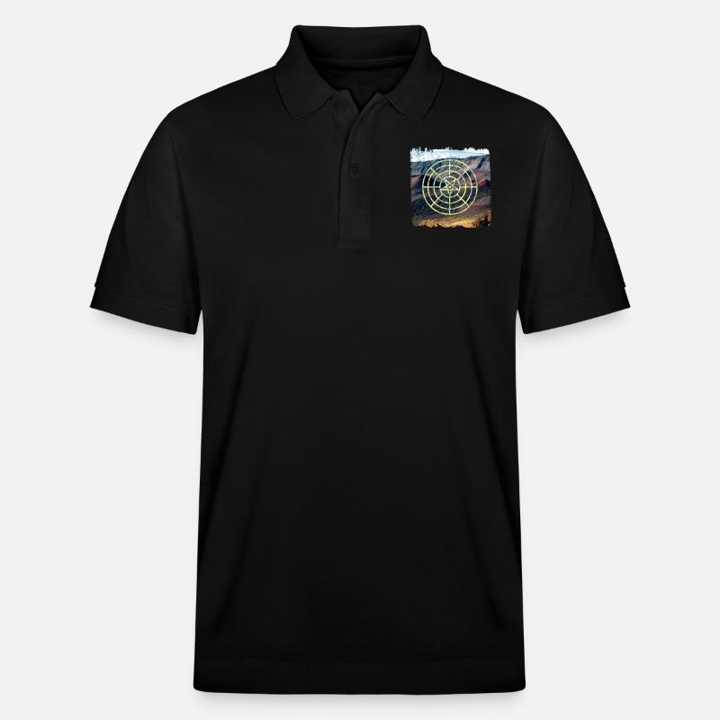 kanaloa e 219 hawaï - Polo PREPSTER bio Stanley/Stella Unisexe - noir