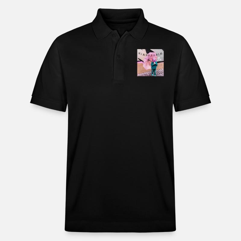 Simsalabim - Polo PREPSTER bio Stanley/Stella Unisexe - noir