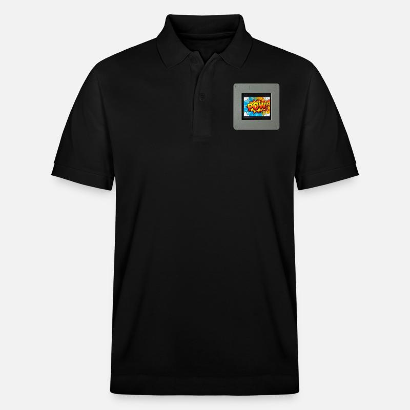 Toboggan POW - Polo PREPSTER bio Stanley/Stella Unisexe - noir