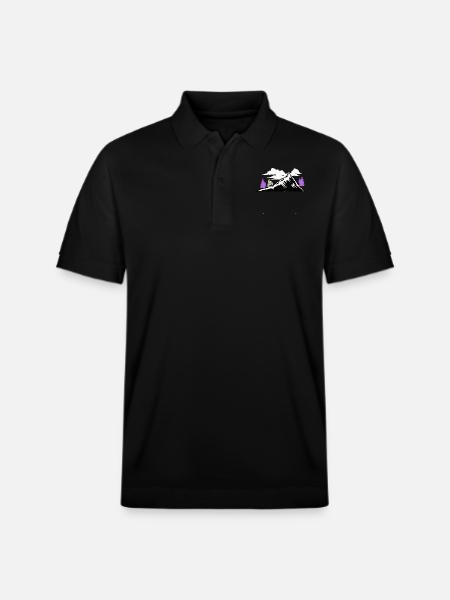 Radwanderung - Stanley/Stella Unisex Bio-Poloshirt PREPSTER - Schwarz