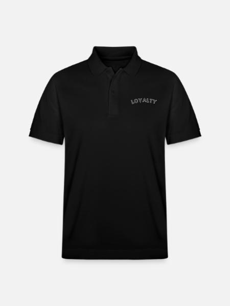 Loyalty - Stanley/Stella Unisex Organic Polo Shirt PREPSTER - black