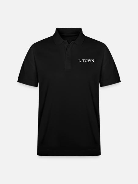 Leipzig L-Town - Polo PREPSTER bio Stanley/Stella Unisexe - noir