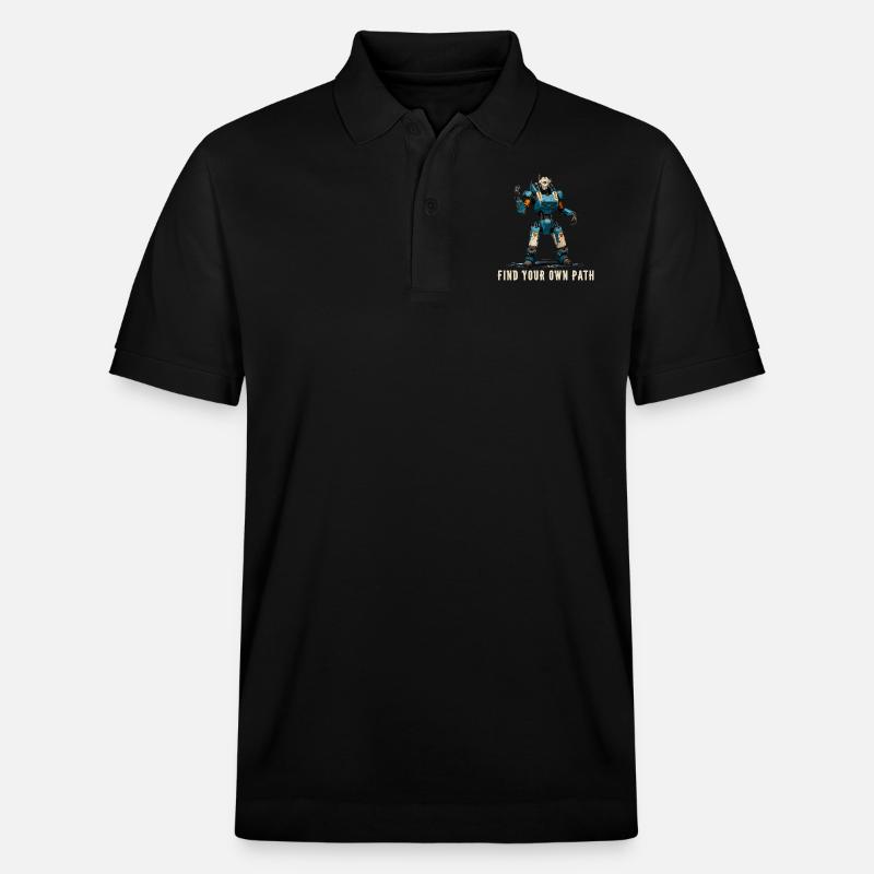 Trouvez votre propre chemin 2 - Polo PREPSTER bio Stanley/Stella Unisexe - noir