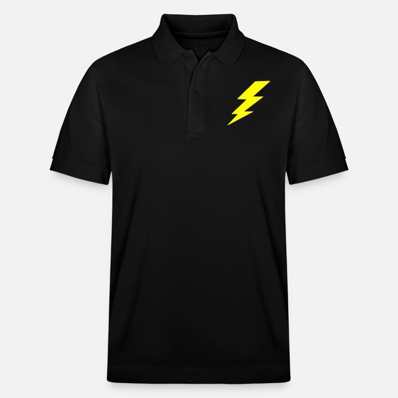 Flash - Polo PREPSTER bio Stanley/Stella Unisexe - noir