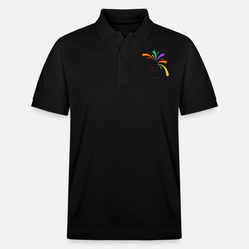 Spring 2 - Polo PREPSTER bio Stanley/Stella Unisexe - noir