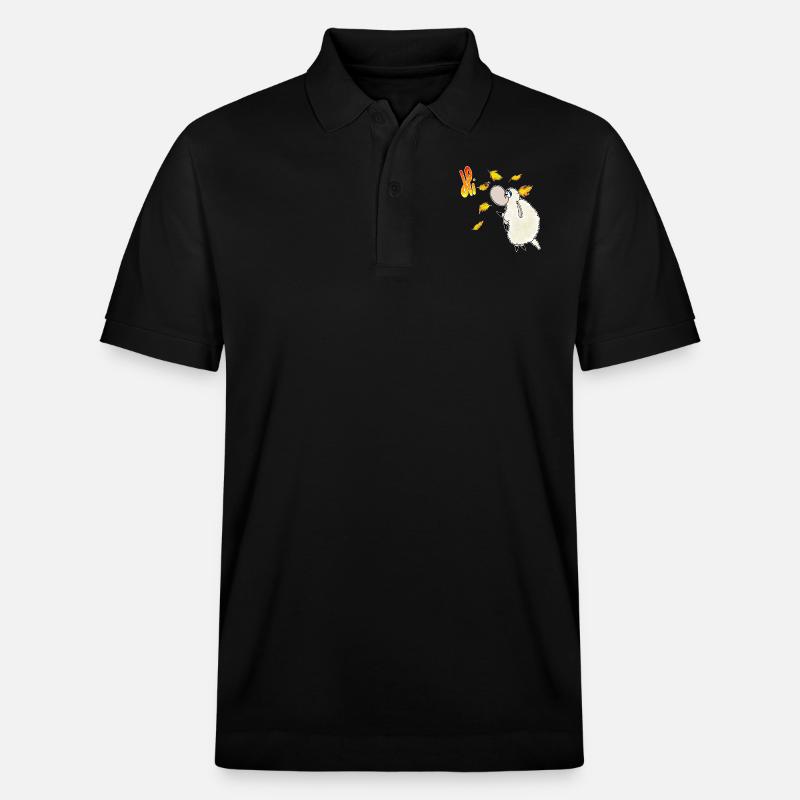Wolly Sheepling Automne Jeux - Polo PREPSTER bio Stanley/Stella Unisexe - noir