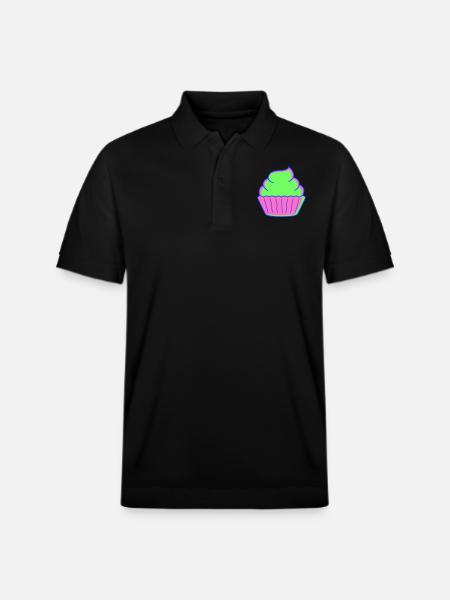 Cupcake - Polo PREPSTER bio Stanley/Stella Unisexe - noir