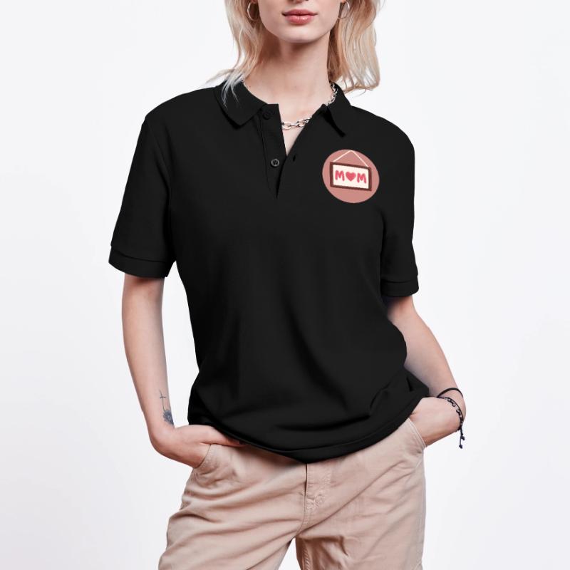 Mama, Mutti, Mom oder Muttertag Stanley/Stella Unisex Bio-Poloshirt PREPSTER