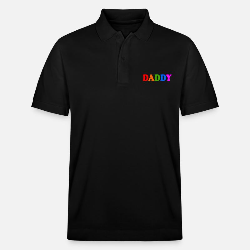 Daddy - Stanley/Stella Unisex Bio-Poloshirt PREPSTER - Schwarz