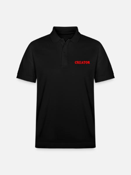 Creator - Polo PREPSTER bio Stanley/Stella Unisexe - noir