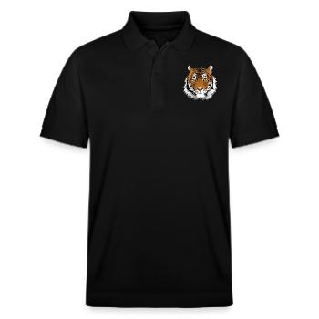 T-shirt Tigre - Polo PREPSTER bio Stanley/Stella Unisexe - noir - Devant - Roxy (174cm) & Andy (188cm)