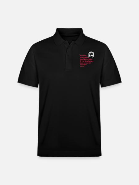 Citation - Polo PREPSTER bio Stanley/Stella Unisexe - noir