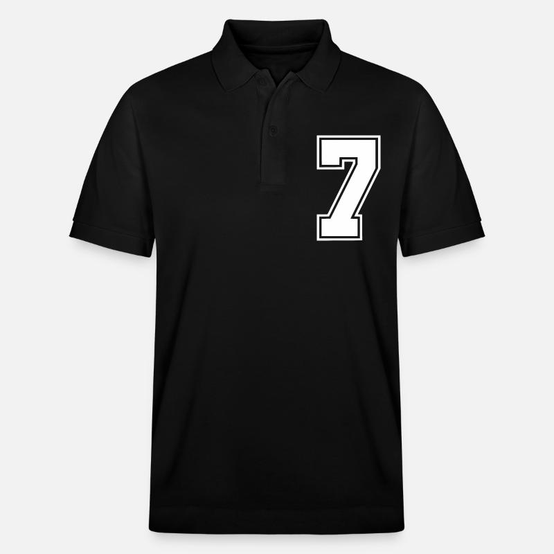 7 - Stanley/Stella Unisex Bio-Poloshirt PREPSTER - Schwarz