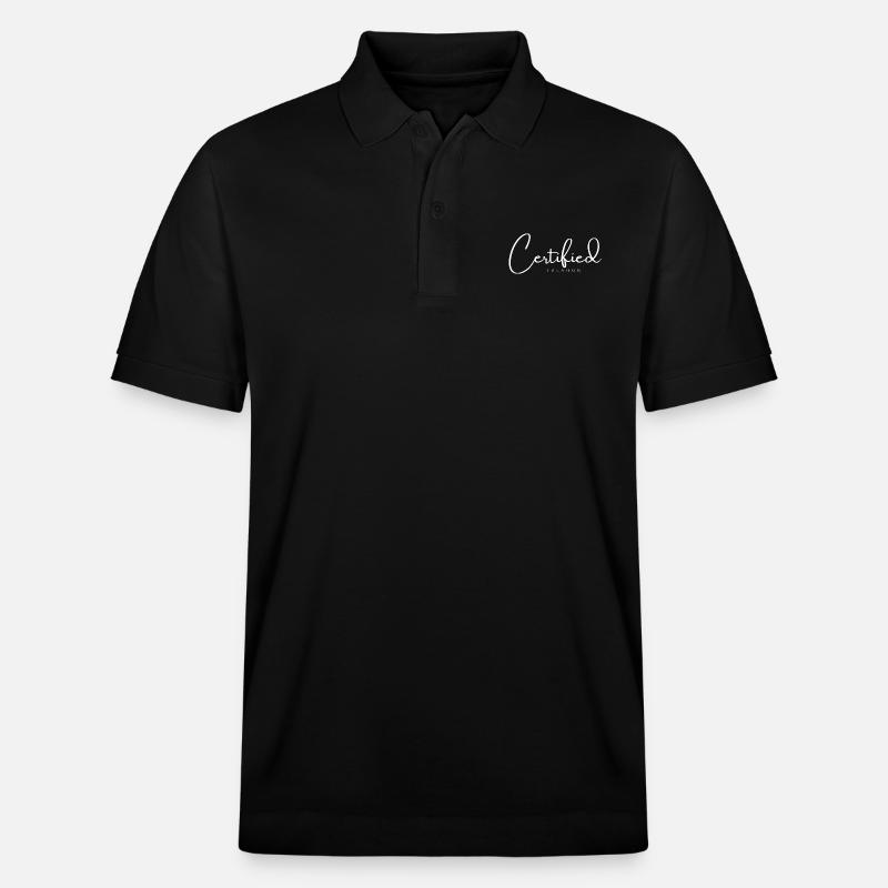 Certifié Talahon - Polo PREPSTER bio Stanley/Stella Unisexe - noir