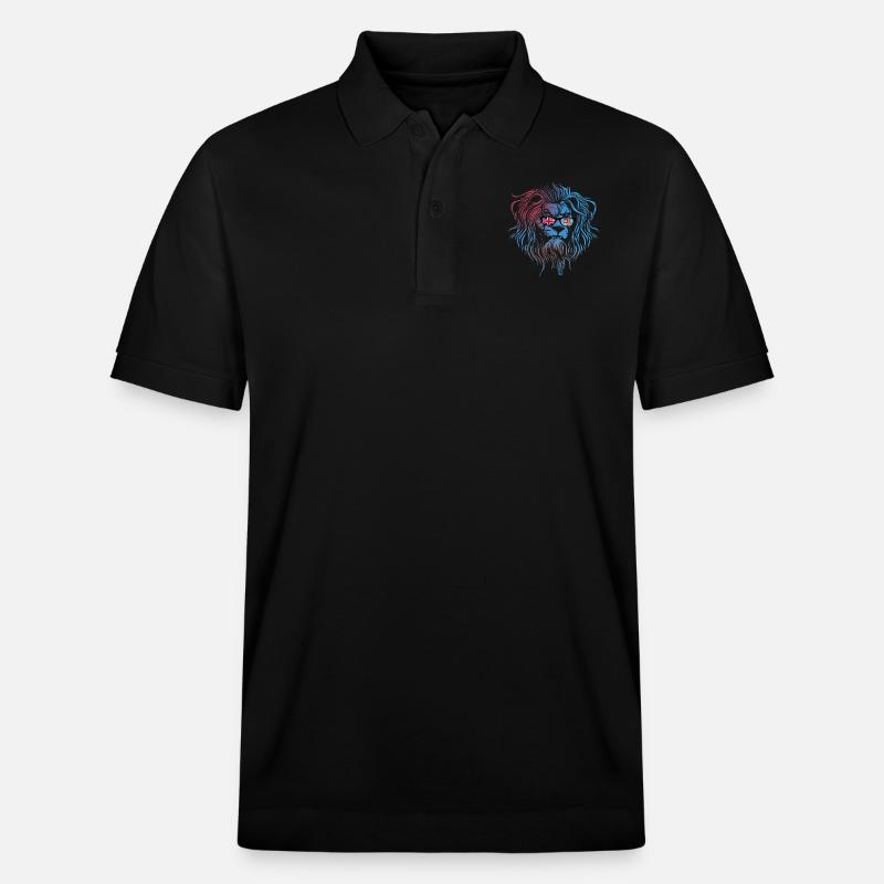 Fidschi - Stanley/Stella Unisex Bio-Poloshirt PREPSTER - Schwarz