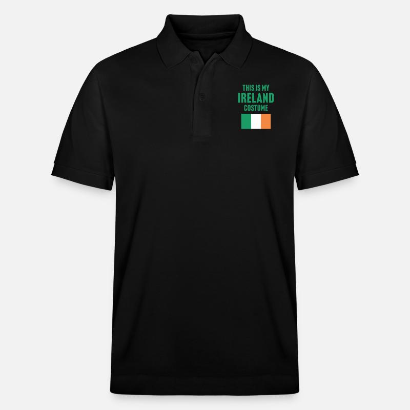 C’est mon costume d’Irlande - Polo PREPSTER bio Stanley/Stella Unisexe - noir