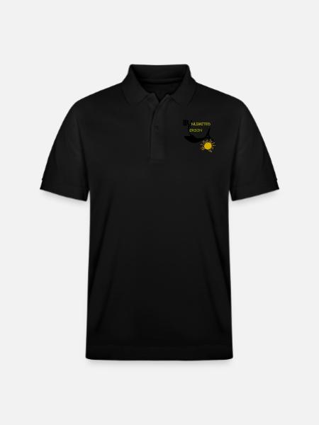 Glücklich - Stanley/Stella Unisex Bio-Poloshirt PREPSTER - Schwarz
