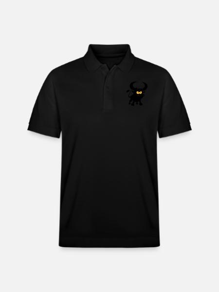 vl087b_stier_2c - Stanley/Stella Unisex Organic Polo Shirt PREPSTER - black