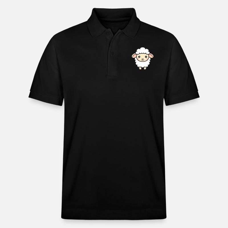 Lamm - Stanley/Stella Unisex Bio-Poloshirt PREPSTER - Schwarz