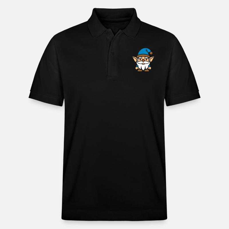 Zwerg - Stanley/Stella Unisex Bio-Poloshirt PREPSTER - Schwarz