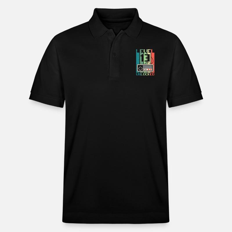 Niveau 13 débloqué - Polo PREPSTER bio Stanley/Stella Unisexe - noir