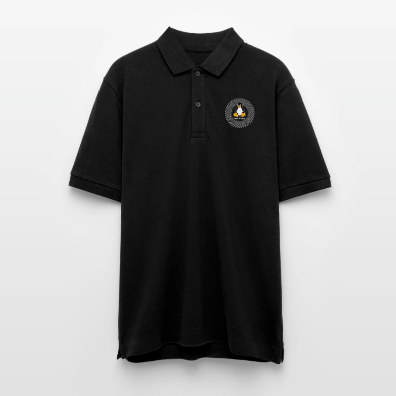 Pinguin pc Computer Nerd sysadmin Programm geek Stanley/Stella Unisex Bio-Poloshirt PREPSTER