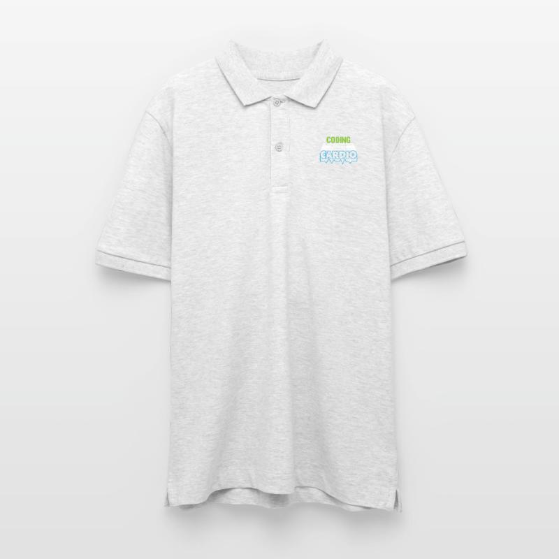 PROGRAMMERS Coding is my Cardio Funny Developer Stanley/Stella Unisex Organic Polo Shirt PREPSTER