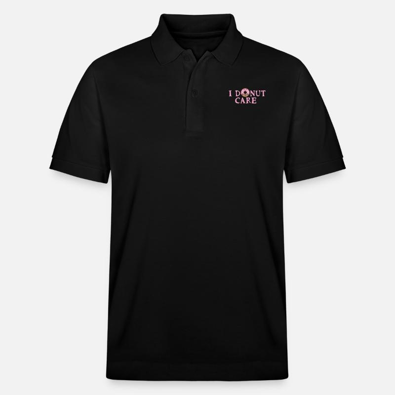 Je fais des soins - Polo PREPSTER bio Stanley/Stella Unisexe - noir