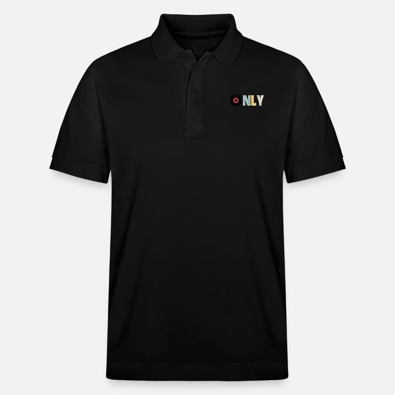 Vinyl Only - Stanley/Stella Unisex Bio-Poloshirt PREPSTER - Schwarz