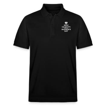 Muttertag - Stanley/Stella Unisex Bio-Poloshirt PREPSTER - Schwarz - Vorne - Roxy (174cm) & Andy (188cm)