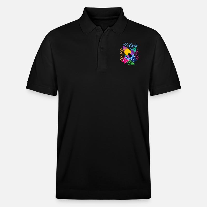 Planches de surf - Polo PREPSTER bio Stanley/Stella Unisexe - noir