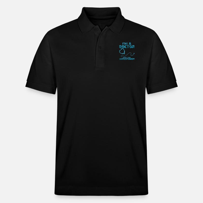 Doktor Held - Stanley/Stella Unisex Bio-Poloshirt PREPSTER - Schwarz